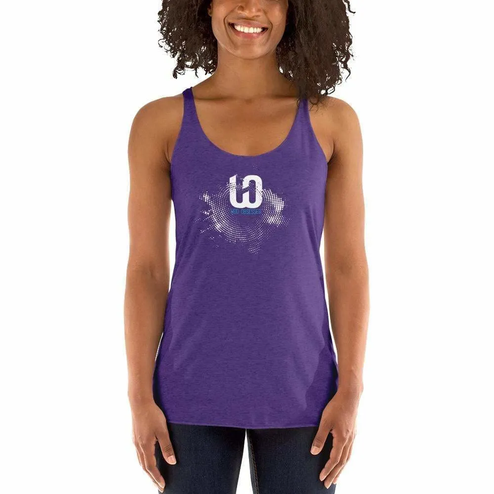 Women's Extreme Lightweight WOD Obsessed Abstract Racerback Tank