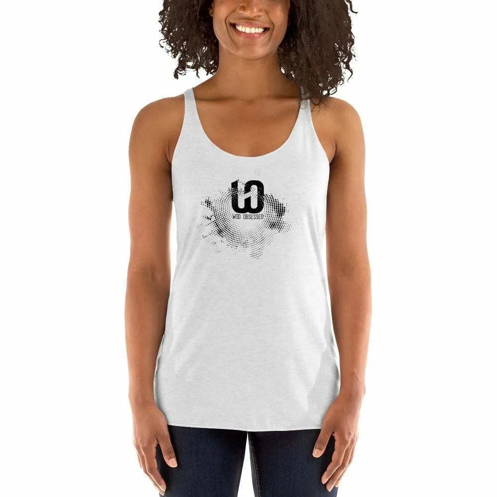 Women's Extreme Lightweight WOD Obsessed Abstract Racerback Tank