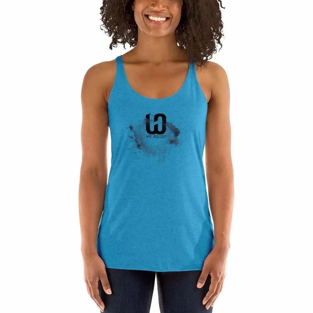 Women's Extreme Lightweight WOD Obsessed Abstract Racerback Tank
