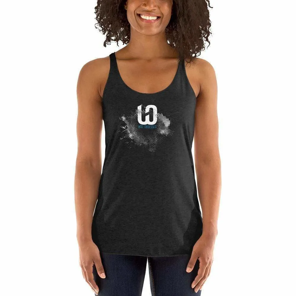 Women's Extreme Lightweight WOD Obsessed Abstract Racerback Tank