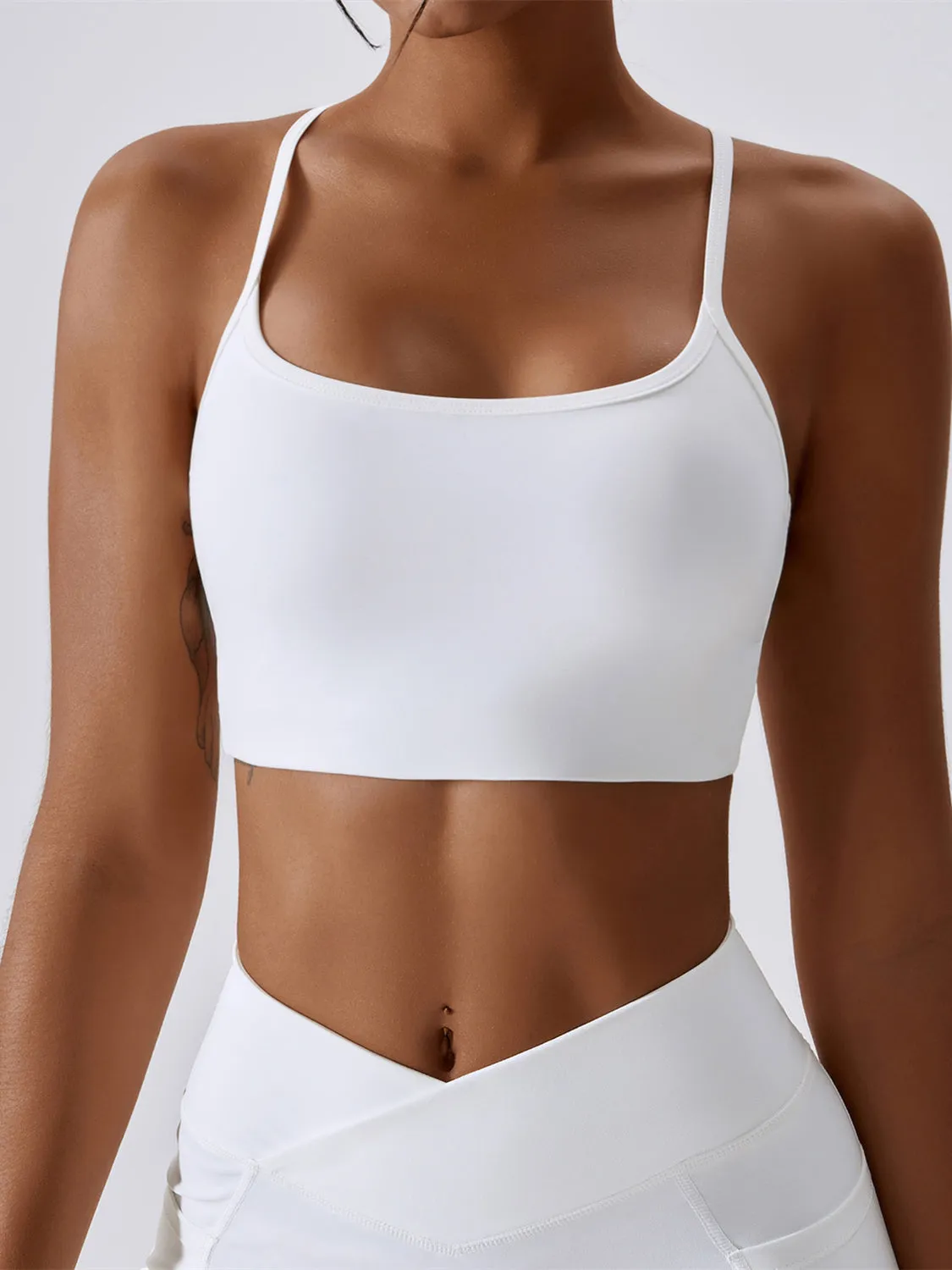 ZASUWA Female Halter Beautify Back Sports Bras