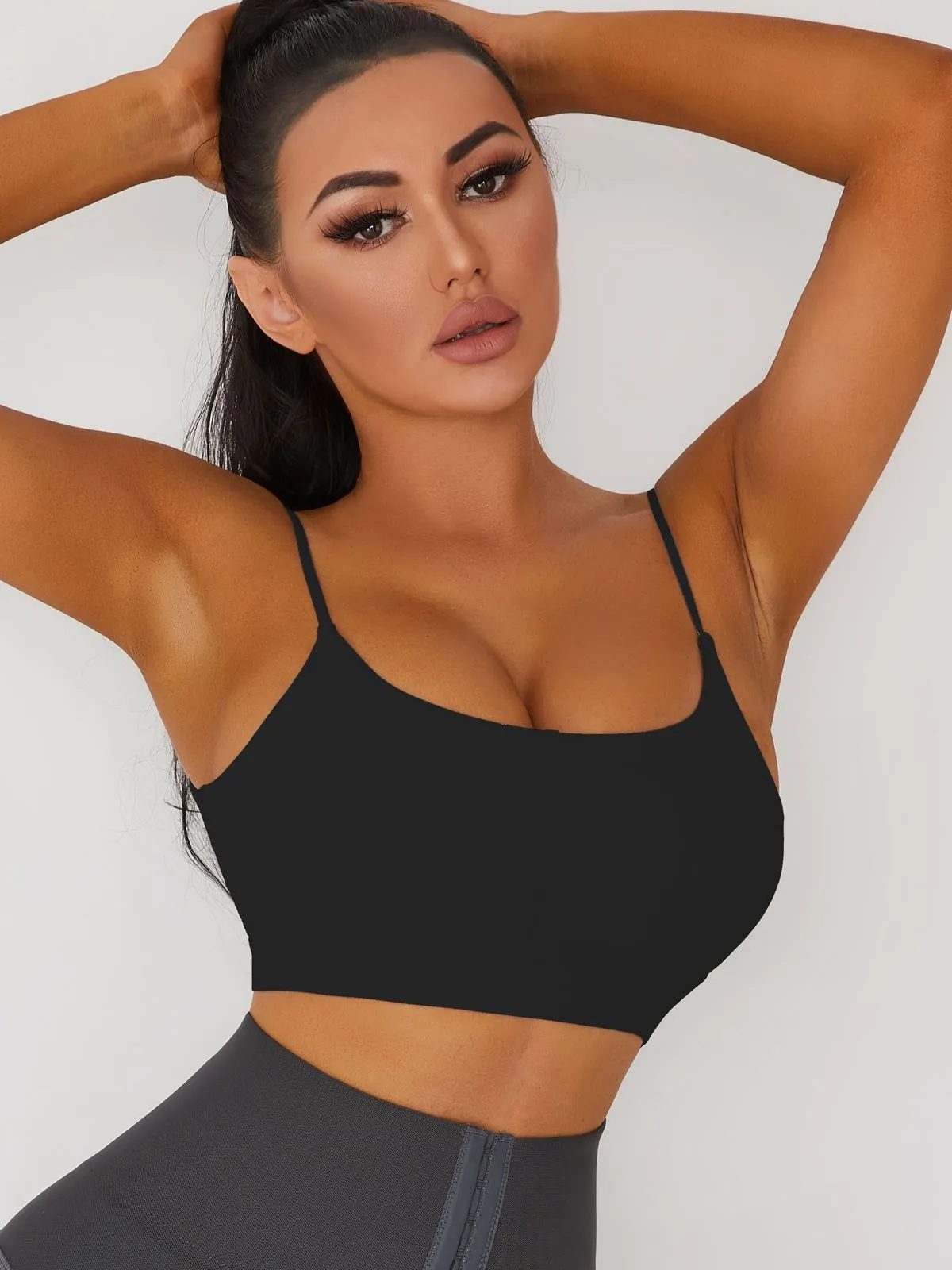 ZASUWA Female U-shaped Beautiful Back Sports Sports Bras